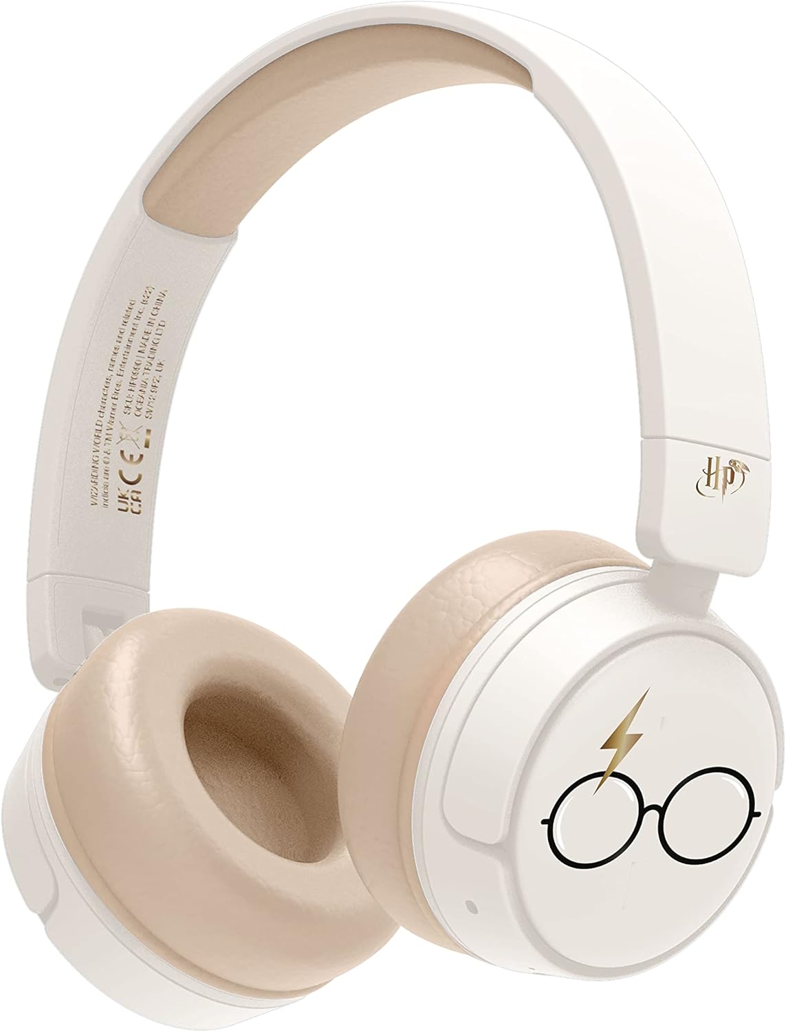 OTL Technologies Kinder-Kopfhörer HP0990 – Stylischer Hörspaß in Cremefarben